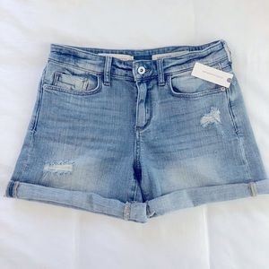 NWT! Anthro Pilcro Distressed Denim Shorts
